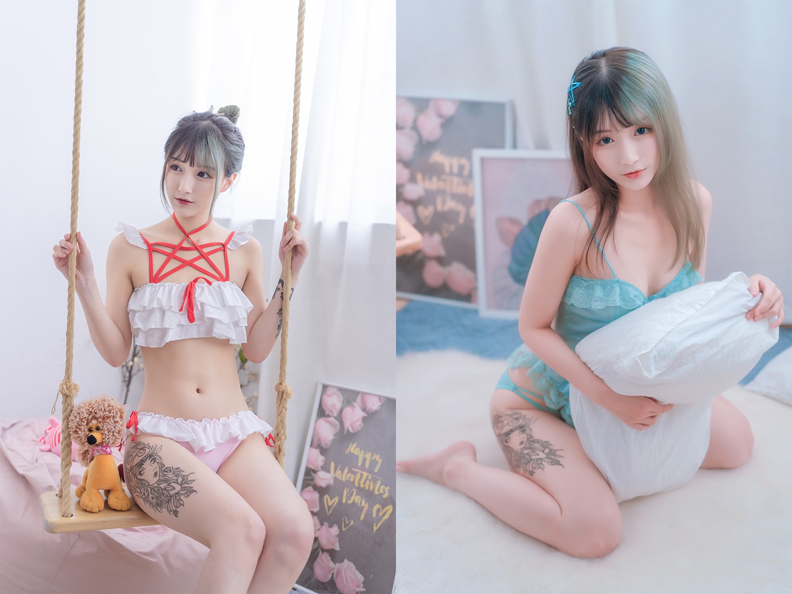 铁板烧鬼舞w-cosplay视图作品合集[38套] COS合集 预览3图