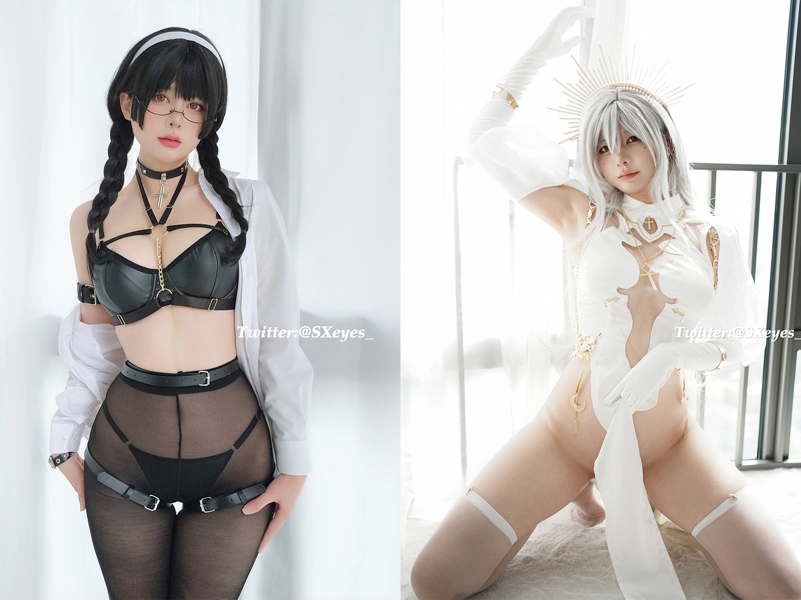 眼酱大魔王w-cosplay视图作品合集[112套] COS合集 预览3图