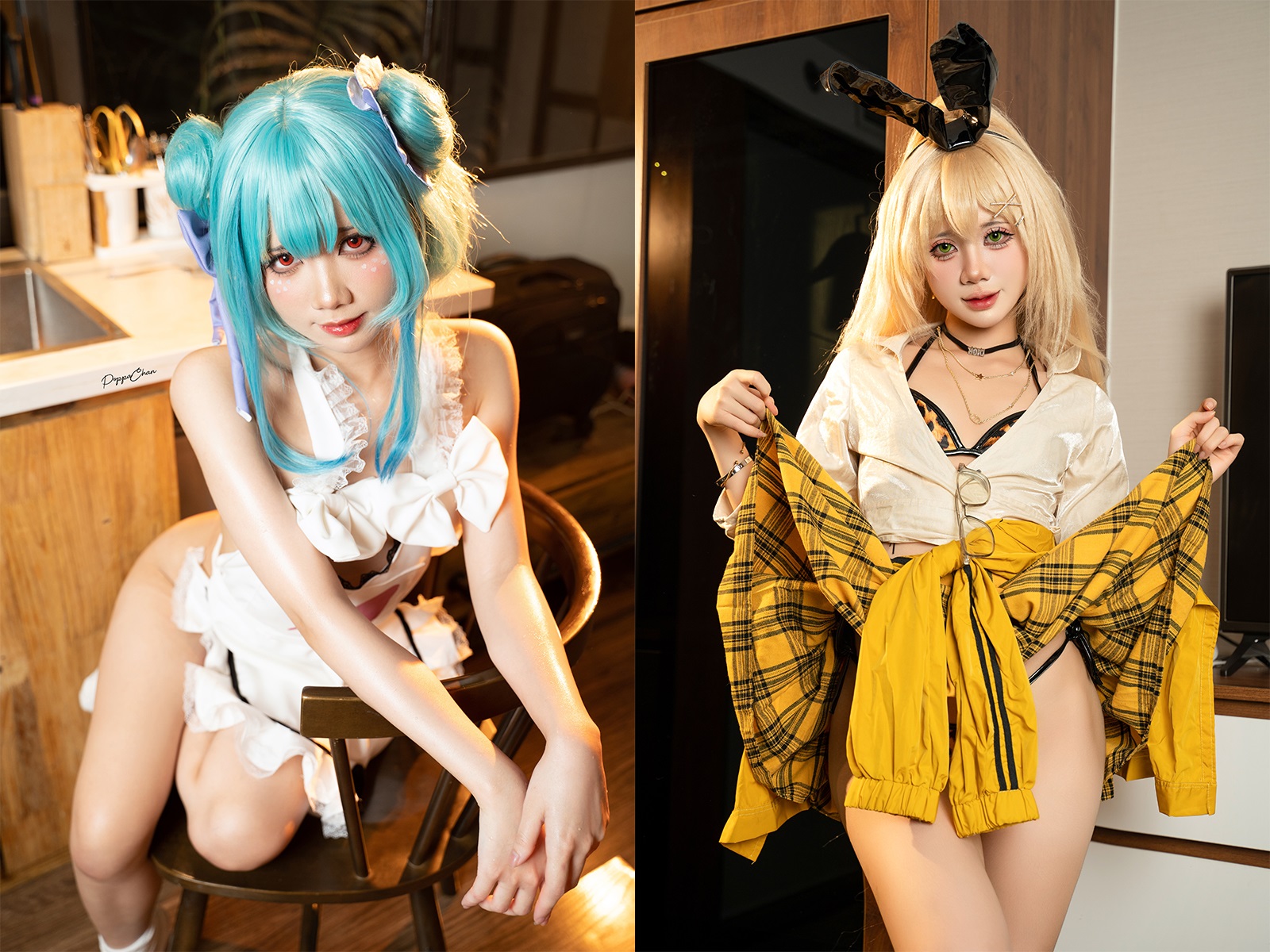 PoppaChan-cosplay视图作品合集[119套] COS合集 预览2图