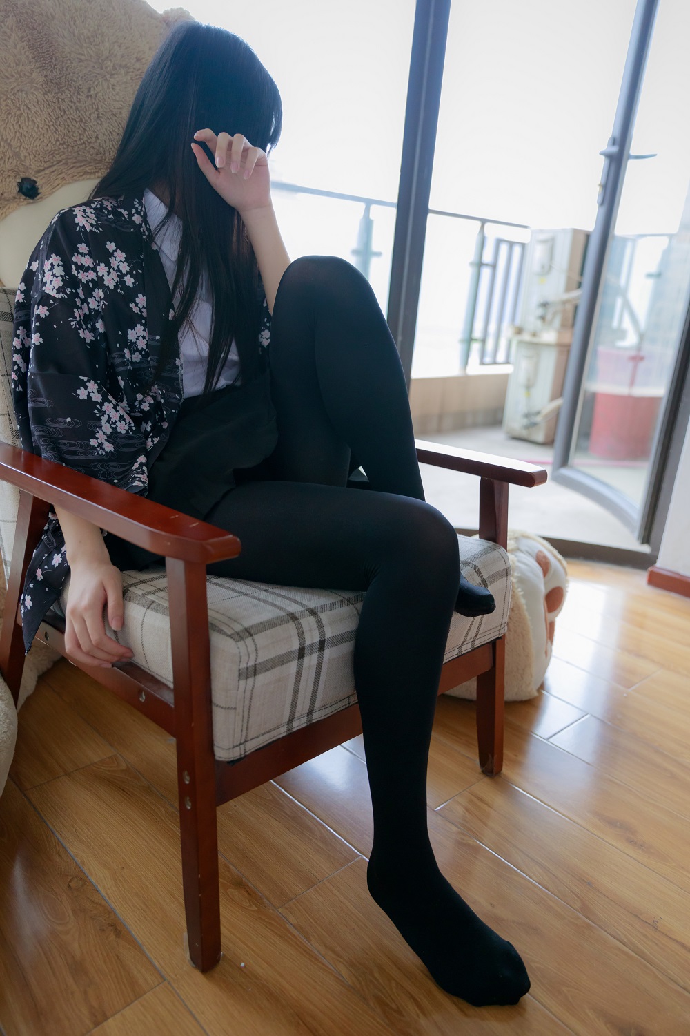 喵写真 赠品001-黑丝和服[49P] 喵写真 预览2图