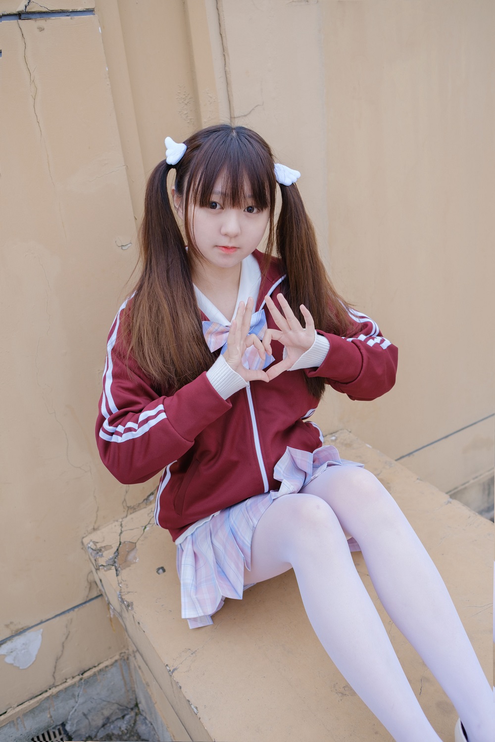 稚乖画册-生煎团团-新堂03-校服捆绑[90P+1V] 稚乖画册 预览1图