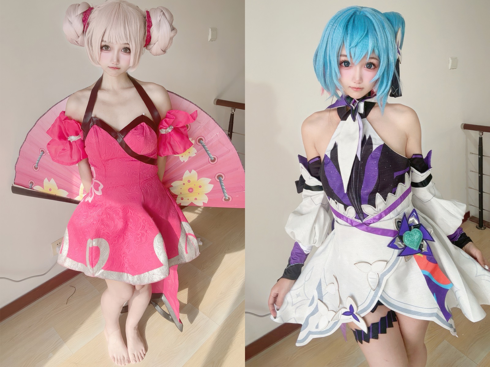 溜溜猪liuliuzhu-cosplay视图作品合集[2套] COS合集 预览1图